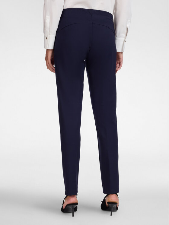 Elena Mirò Elena Mirò Pantaloni di tessuto P025Z000241N0H4 Blu Slim Fit