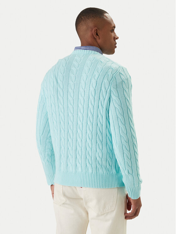 Polo Ralph Lauren Polo Ralph Lauren Kampsun 710775885547 Türkiissinine Regular Fit