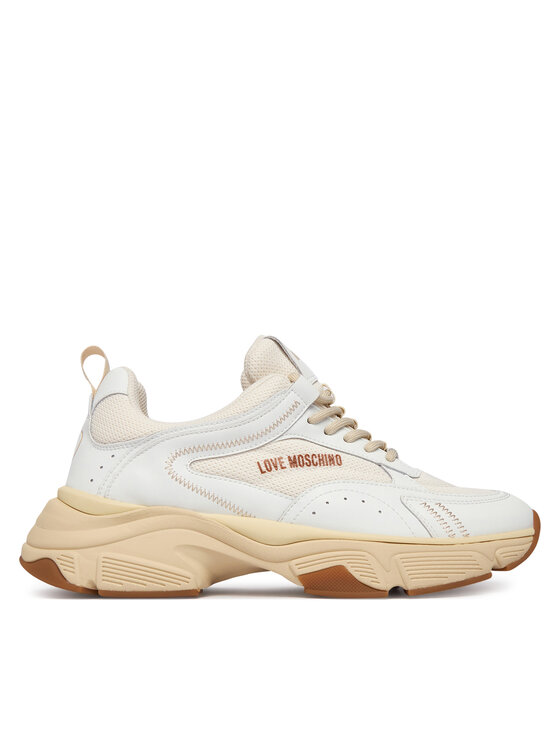 LOVE MOSCHINO LOVE MOSCHINO Sneakersy JA15426G1OIQ411A Bílá
