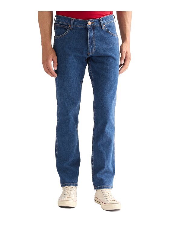 Wrangler Wrangler Jeansy 112338770 Niebieski Regular Fit