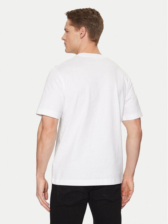Jack&Jones Jack&Jones Marškinėliai Machester 12273549 Balta Relaxed Fit