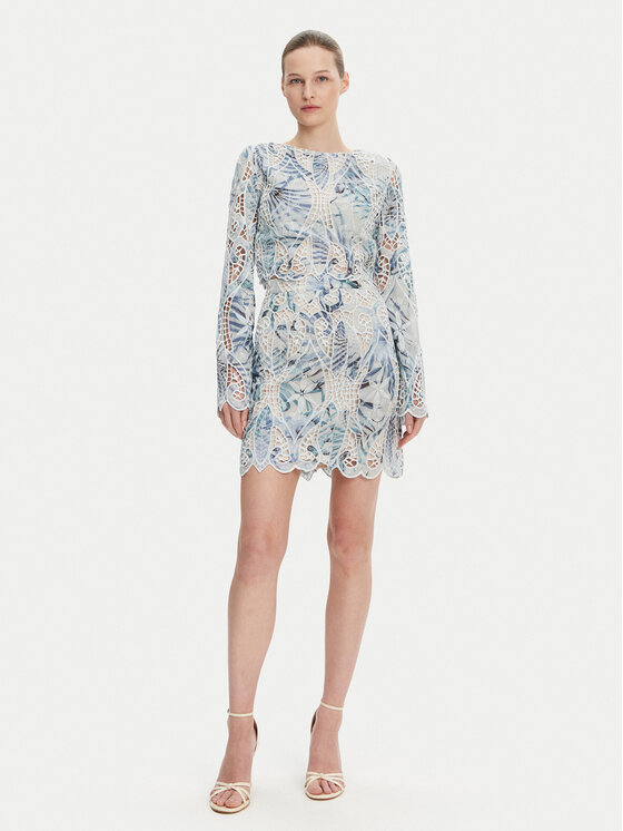 Guess Guess Bluză W5GH0T WHAD2 Albastru Regular Fit