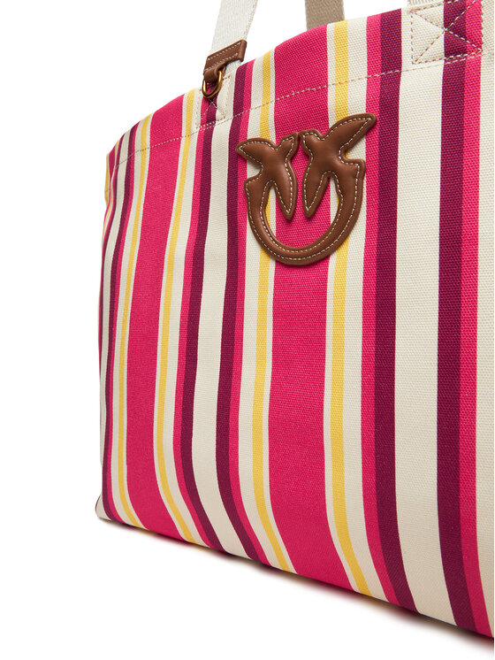 PINKO PINKO Torebka Shopping Bag Extra PE 25 PLTT 104754 A2G5 Różowy