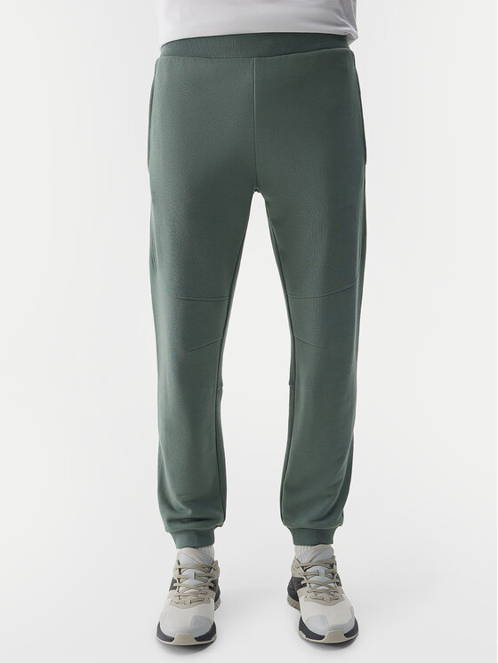4F 4F Jogginghose 4FWSS24TTROM645 Grün Regular Fit