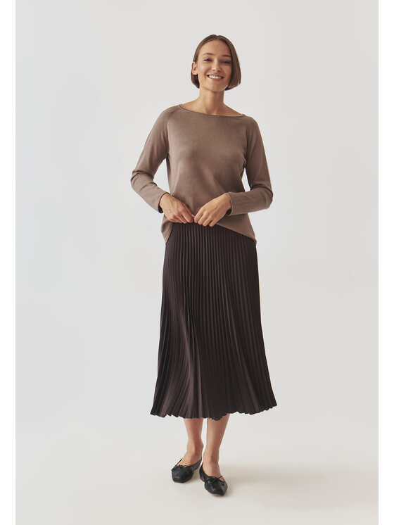TATUUM TATUUM Sweter BROOKE Beżowy Classic Fit