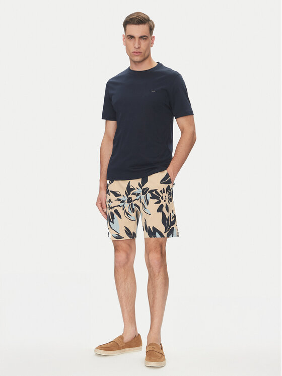 Only & Sons Only & Sons Шорти от плат Piero 22034086 Бежов Relaxed Fit