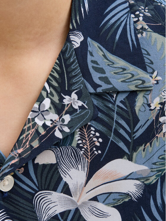 Jack&Jones Jack&Jones Košulja Jeff Tropical 12269119 Tamnoplava Relaxed Fit