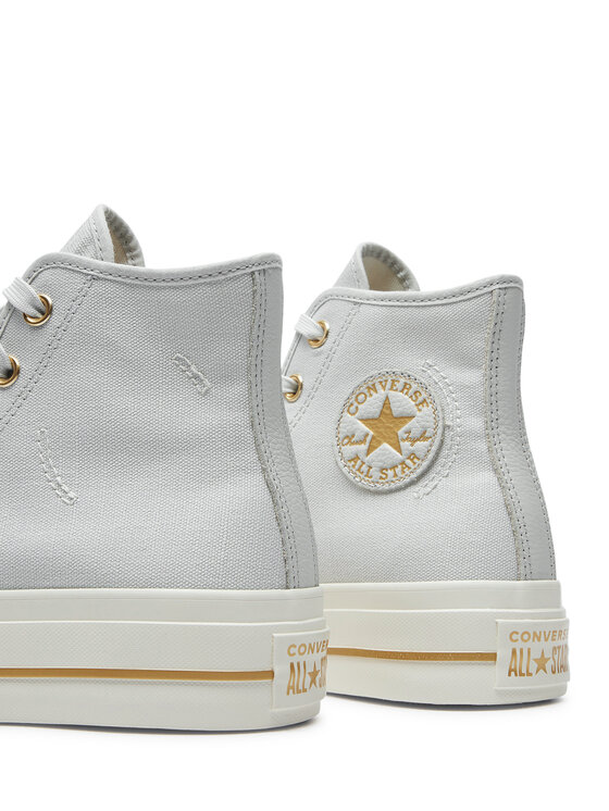 Converse Converse Plátěnky Chuck Taylor All Star Lift Platform Tailored Lines A08237C Šedá