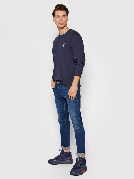 Lee Lee Longsleeve L60RFQ35 112140336 Blu scuro Regular Fit