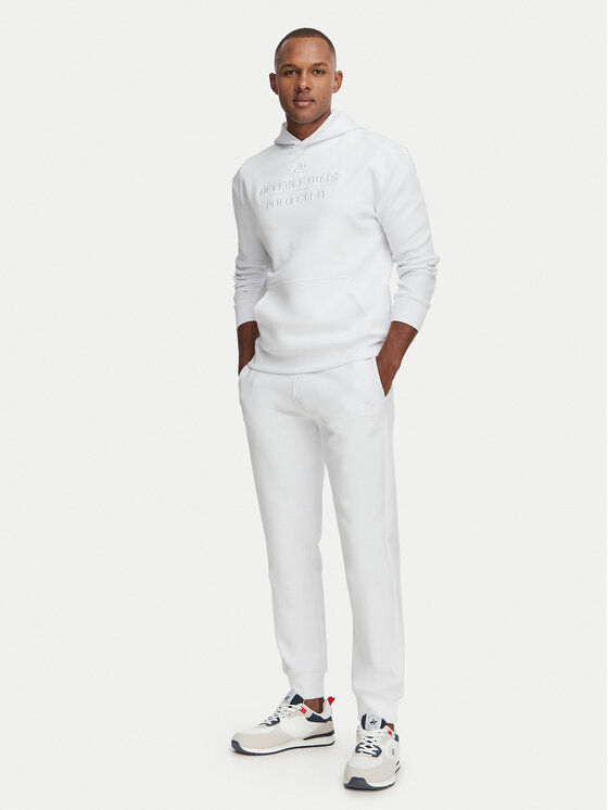 Beverly Hills Polo Club Beverly Hills Polo Club Džemperis M6340T Balta Regular Fit