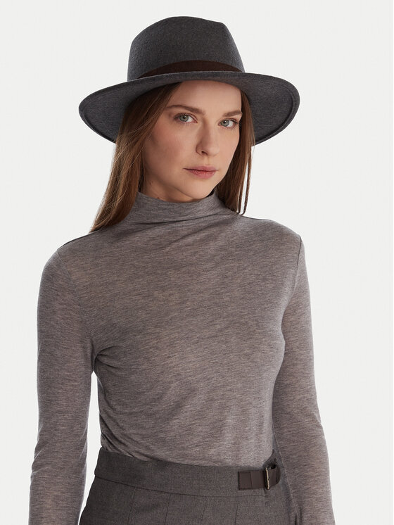 Weekend Max Mara Weekend Max Mara Kapelusz Ciad 2525576055 Szary