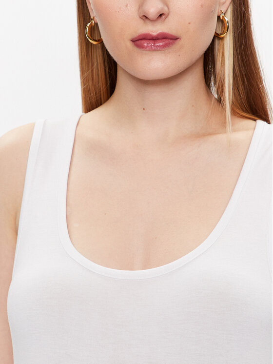 Silvian Heach Silvian Heach Marškinėliai GPP23106CN Balta Regular Fit