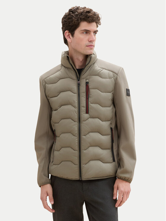 Tom Tailor Tom Tailor Μπουφάν μεταβατικό 1041308 Πράσινο Regular Fit