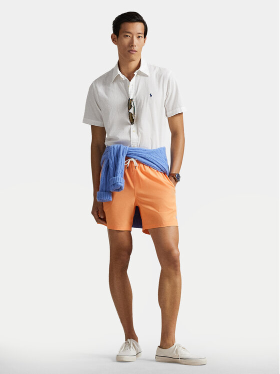 Polo Ralph Lauren Polo Ralph Lauren Pantaloni scurți pentru înot 710957782507 Portocaliu Regular Fit