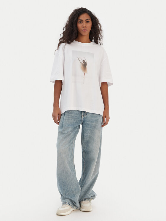 BOSS BOSS T-Shirt Eboys 50556978 Weiß Regular Fit