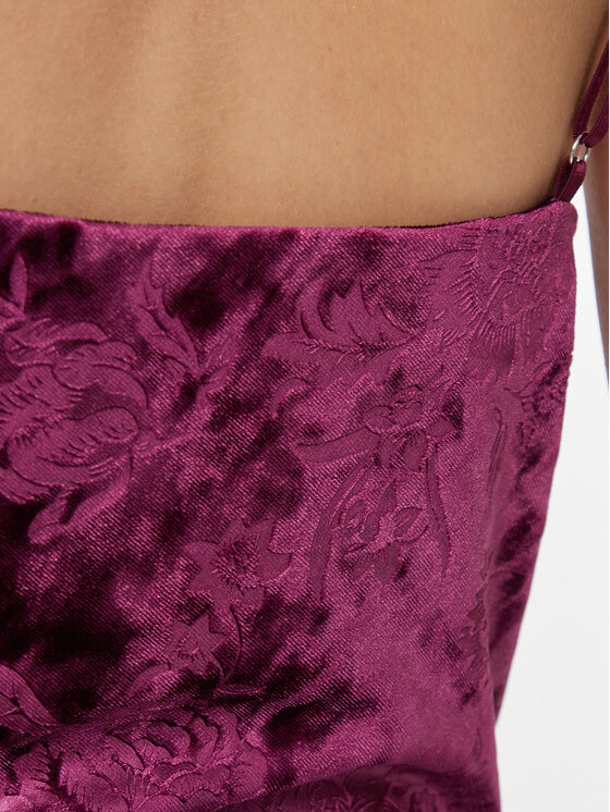 Guess Guess Kokteilinė suknelė W3BK44 KBXN0 Violetinė Regular Fit