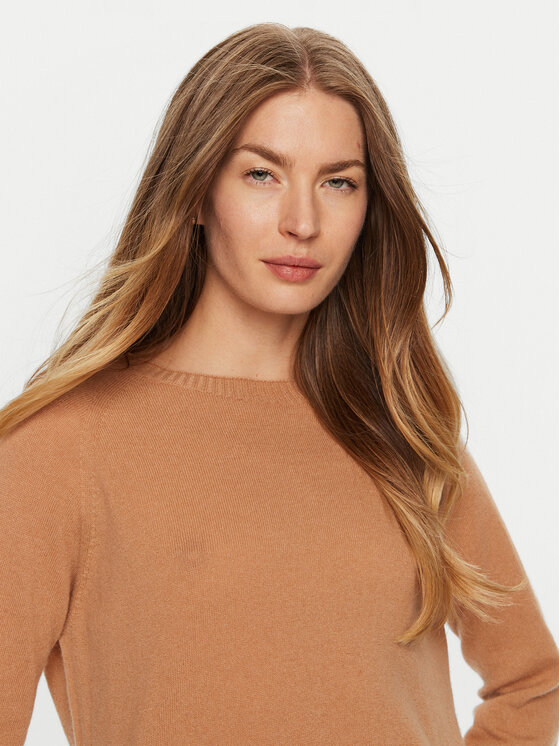 ViCOLO ViCOLO Pulover 22044S Rjava Regular Fit