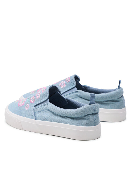 Nelli Blu Nelli Blu Sneakers aus Stoff 15972 Blau