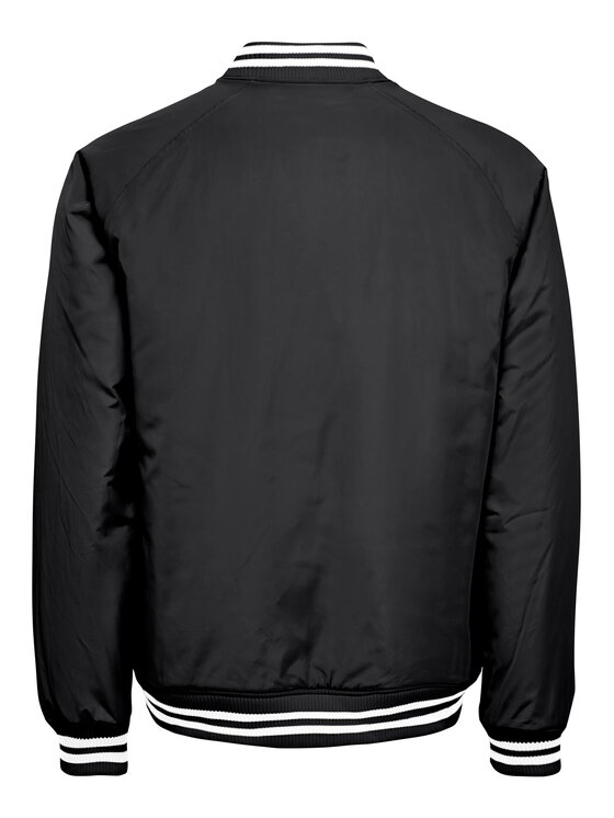 Only & Sons Only & Sons Μπουφάν μεταβατικό 22025423 Μαύρο Regular Fit