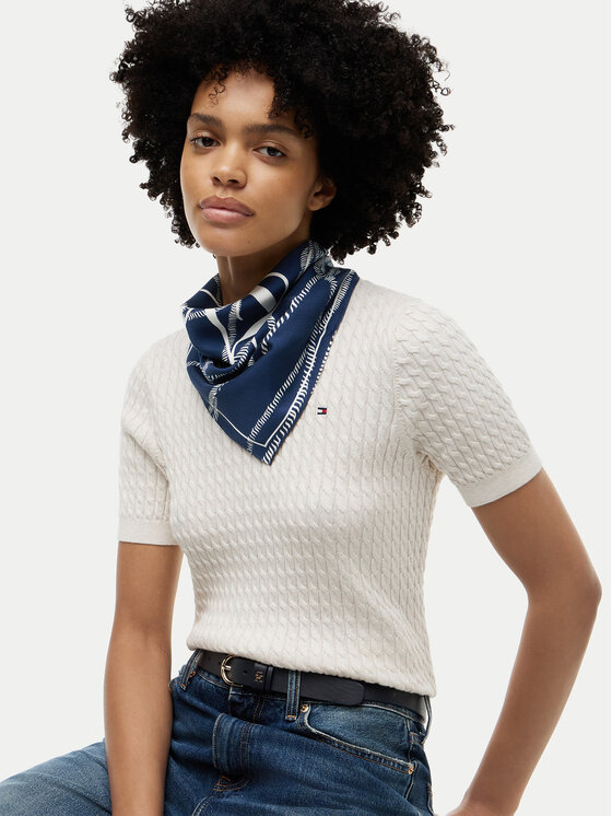 Tommy Hilfiger Tommy Hilfiger Tuch Script AW0AW18683 Dunkelblau