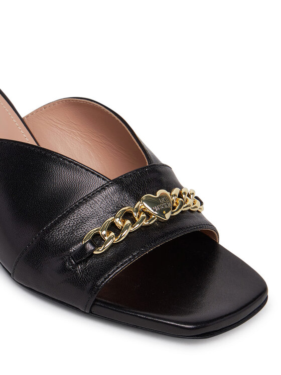 LOVE MOSCHINO LOVE MOSCHINO Klapki JA28475G0MIE0000 Czarny