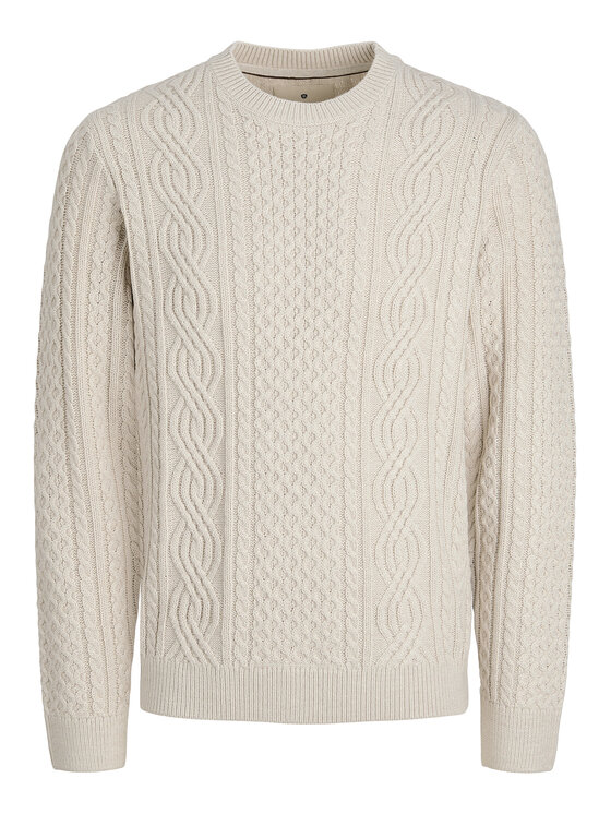Jack & Jones Jack & Jones Pulover Blusean 12283486 Bej Regular Fit