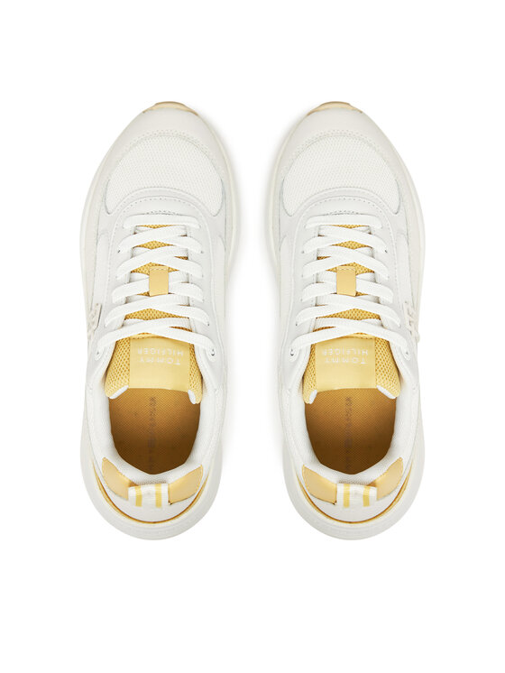 Tommy Hilfiger Tommy Hilfiger Sneakersy Th Chunky Runner FW0FW08474 Biały