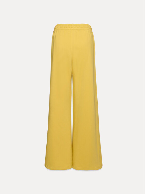 La Mania La Mania Spodnie dresowe BASTI Żółty Basic Fit