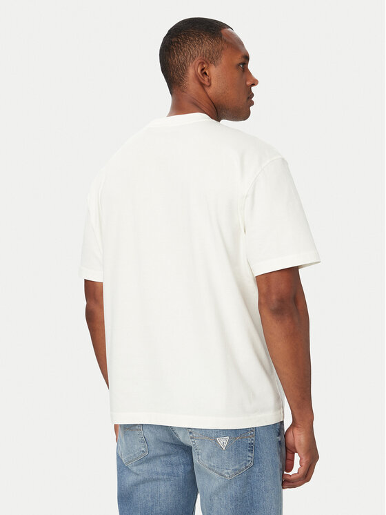Guess Jeans Guess Jeans T-särk M6YI14 K3945 Kreemjas Regular Fit