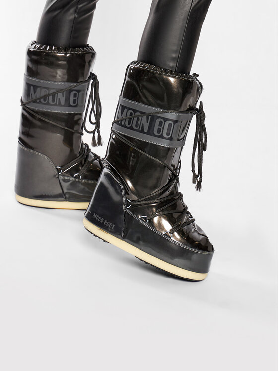 Moon Boot Moon Boot Апрески Vinile Met. 14021400001 Черен
