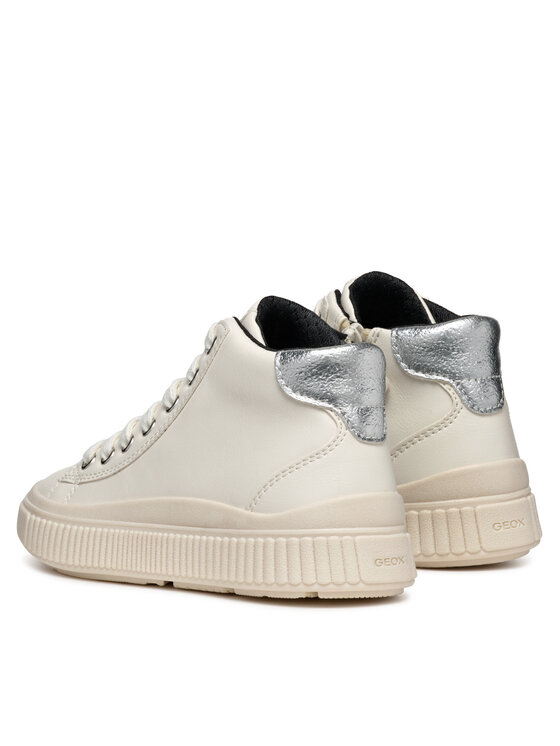 Geox Geox Snīkeri J Laquinny Girl J46M3F 000BC C1M1W S Écru