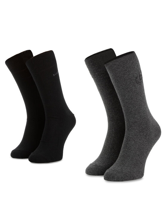 Set di 2 paia di calzini lunghi da uomo Bugatti