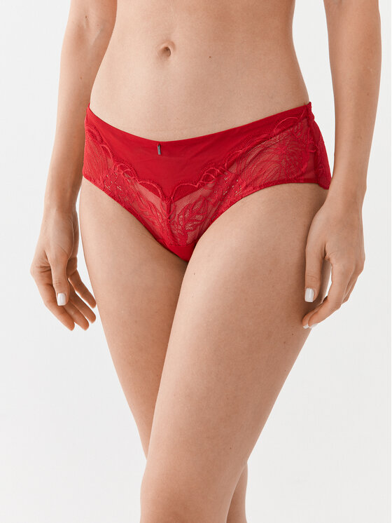 Chantelle Chantelle Chilot brazilian Midnight Flowers C12N40 Roșu