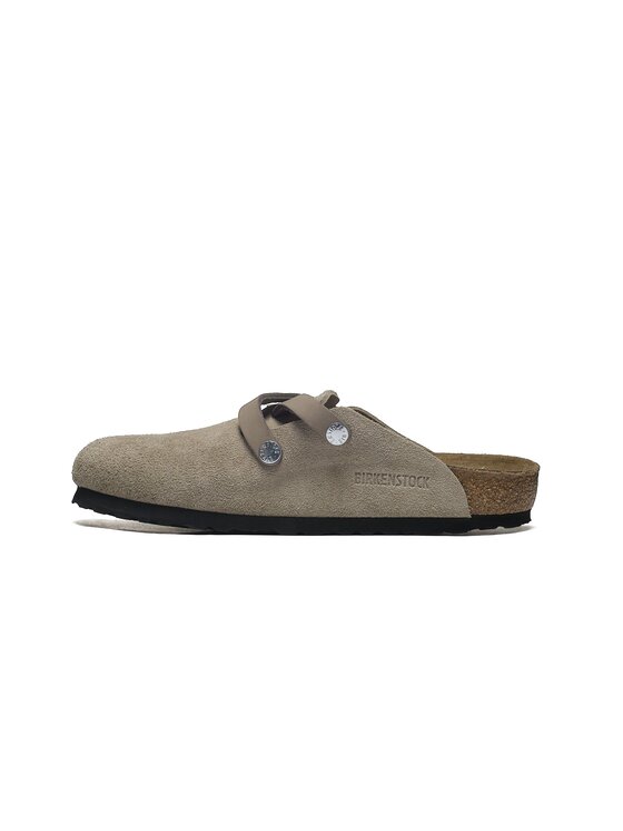 Birkenstock Birkenstock Klapki Blair Suede Leather Women Zielony