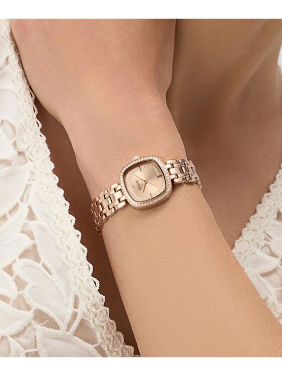 Guess Guess Zegarek GW1018L4 Różowe złoto