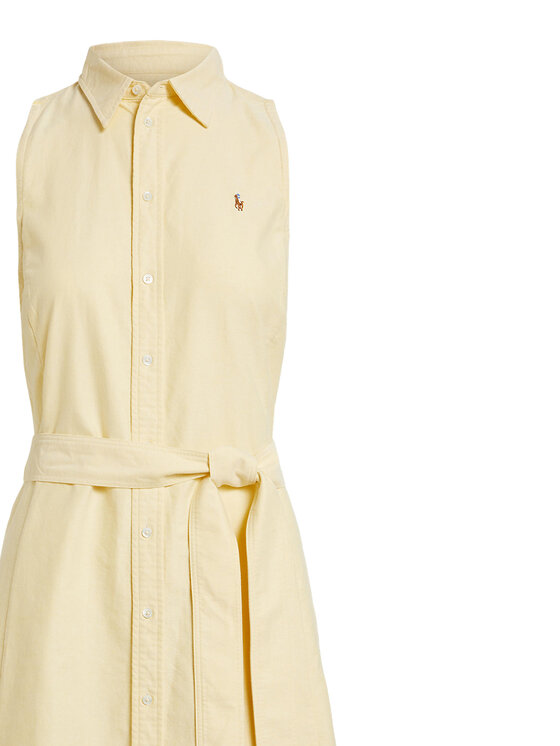 Polo Ralph Lauren Polo Ralph Lauren Haljina košulja 211968897500 Svijetlo žuta Regular Fit