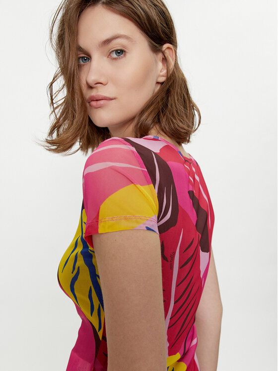 Marella Marella T-shirt Zulia 2413971014 Multicolore Regular Fit