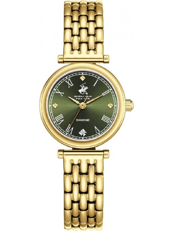 Beverly Hills Polo Club Beverly Hills Polo Club Zegarek BP3894X.170 Zielony