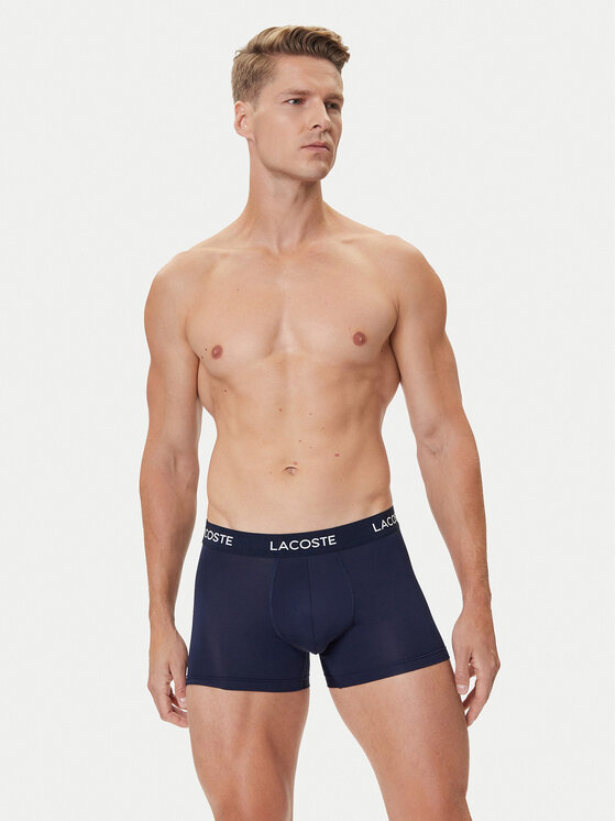 Lacoste Lacoste Set od 3 para bokserica 5H2394 Šarena