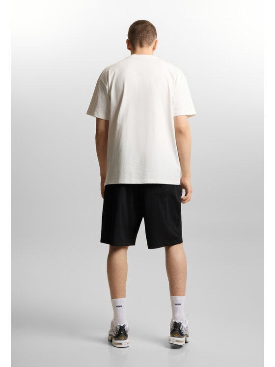 PROSTO. PROSTO. T-Shirt Nine Biały Oversize