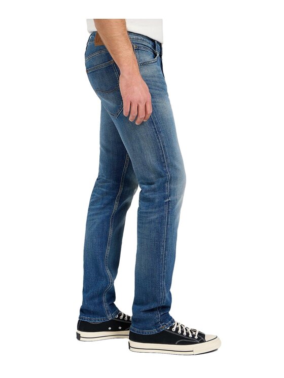 Lee Lee Jeansy 112355866 Niebieski Regular Fit