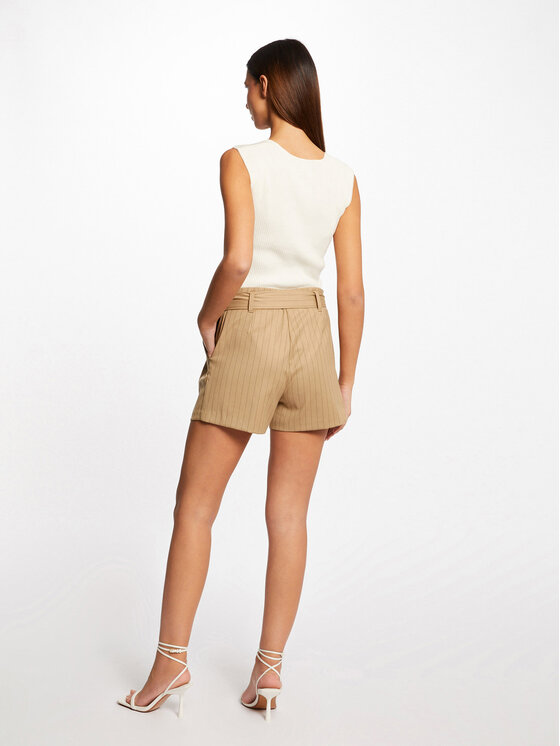 Morgan Morgan Bluzka 231-MISTE Écru Slim Fit