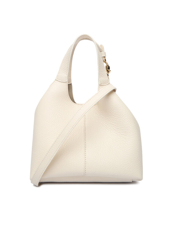 Coccinelle Coccinelle Ročna torba SHA Coccinelle C-Easy E1 SHA 58 01 01 Écru