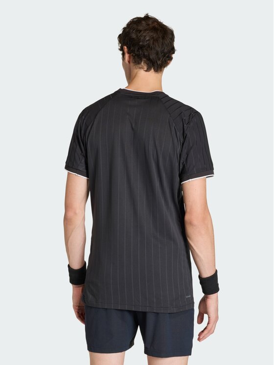 adidas adidas Koszulka techniczna Tennis Pro Climacool Freelift Tee Pro Czarny Slim Fit