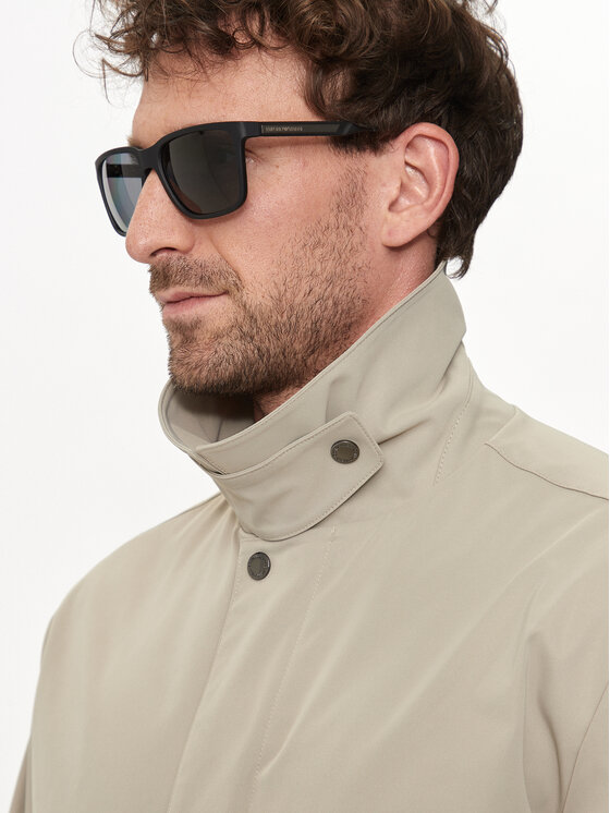 Calvin Klein Calvin Klein Trencz Modern Car K10K113007 Beżowy Regular Fit