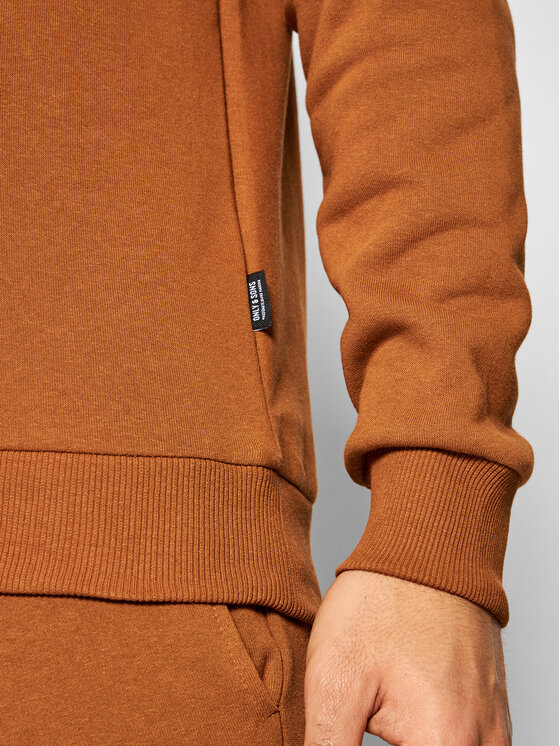 Only & Sons Only & Sons Суитшърт Ceres 22018683 Кафяв Regular Fit