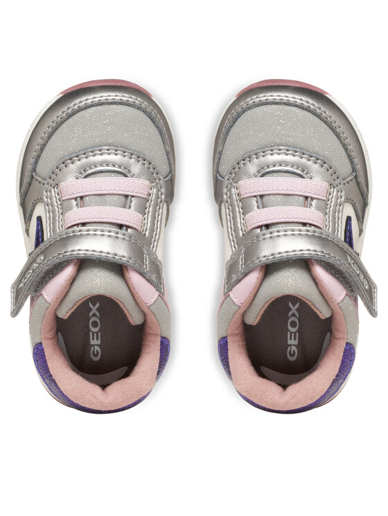 Geox Geox Sneakers B Rishon B560LA 0AJAS C1AG8 Argento