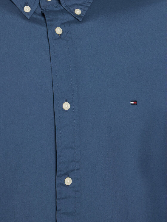 Tommy Hilfiger Tommy Hilfiger Hemd MW0MW37550 Blau Regular Fit
