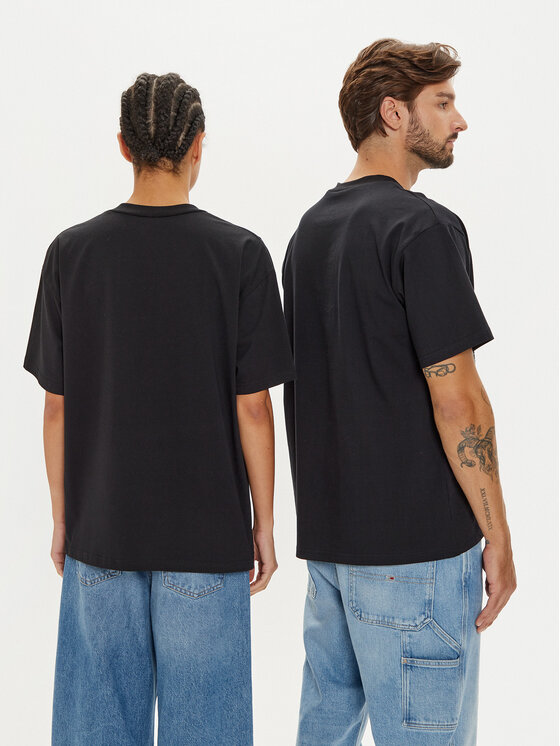 2005 2005 T-Shirt Dump Czarny Oversize