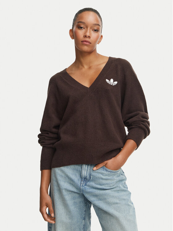 adidas adidas Пуловер Essentials IA4444 Бордо Loose Fit